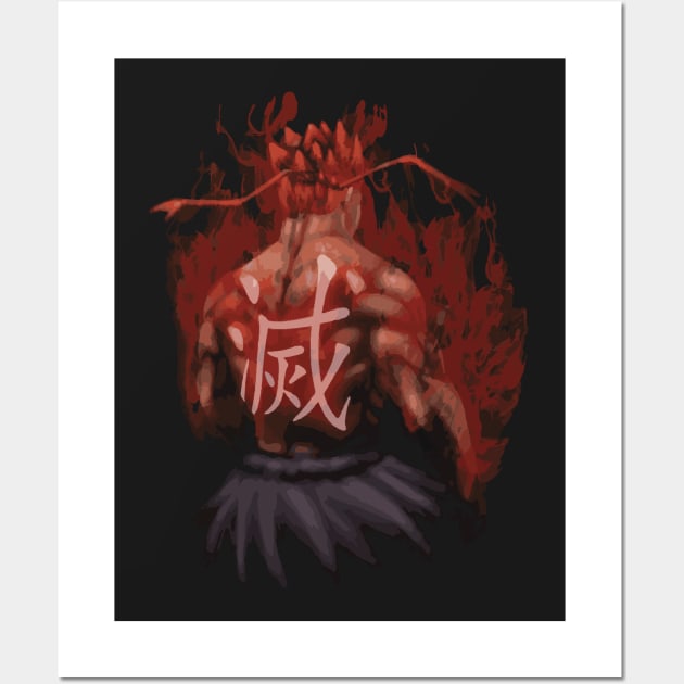 evil ryu Wall Art by horrorshirt